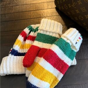 Colorful Striped Mittens